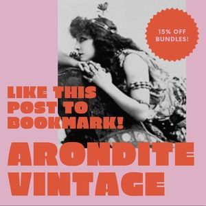 ARONDITE VINTAGE ~ Oh, hi! Thanks for stopping by!